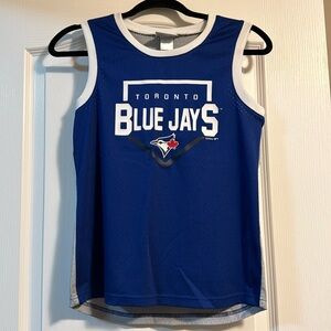 Toronto Blue Jays Sleeveless Jersey, size youth small (8)